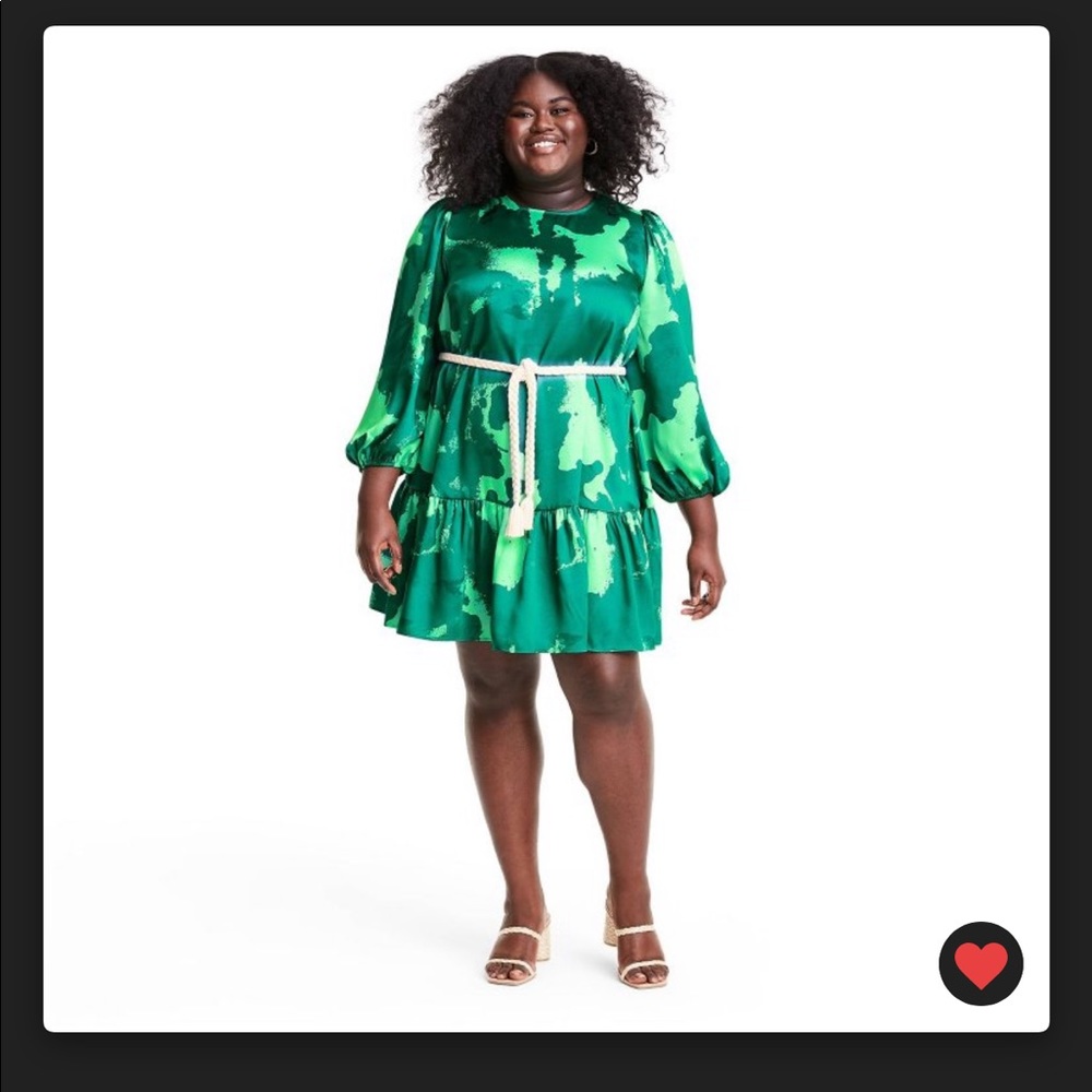 Long Sleeve Rope Belt Tiered Dress ALEXIS X Target - Picture 4 of 4